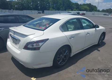 2014 Nissan Maxima 3.5 S z USA, uszkodzony, nr VIN 1N4AA5AP8EC471433